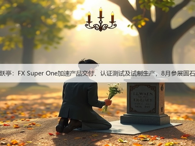 贾跃亭：FX Super One加速产品交付、认证测试及试制生产，8月参展圆石滩(图1)
