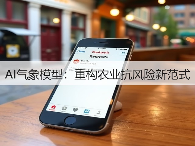 AI气象模型：重构农业抗风险新范式(图1)