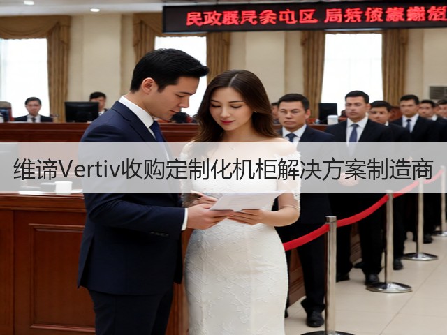 维谛Vertiv收购定制化机柜解决方案制造商(图1) 维谛Vertiv收购定制化机柜解决方案制造商(图1)
