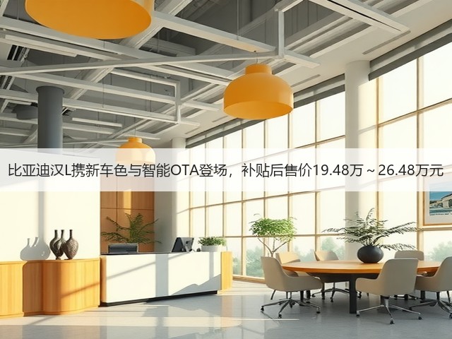 比亚迪汉L携新车色与智能OTA登场,补贴后售价19.48万~26.48万元(图3) 比亚迪汉L携新车色与智能OTA登场,补贴后售价19.48万~26.48万元(图3)