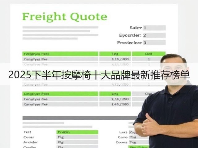 2025下半年按摩椅十大品牌最新推荐榜单(图1)