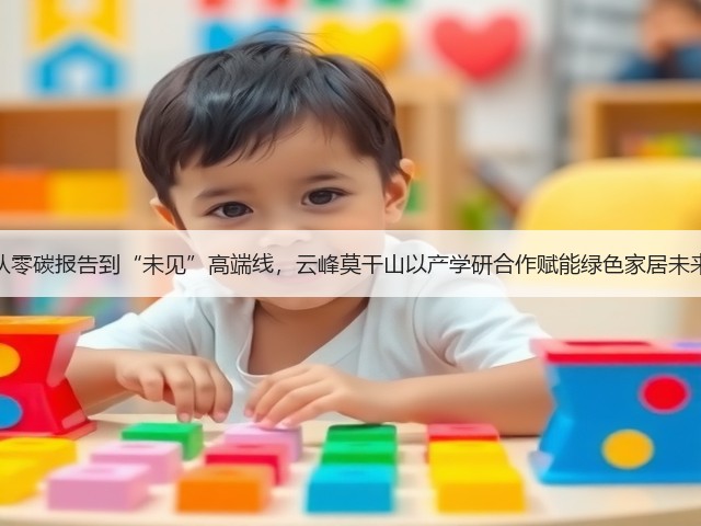 从零碳报告到“未见”高端线,云峰莫干山以产学研合作赋能绿色家居未来(图1) 从零碳报告到“未见”高端线,云峰莫干山以产学研合作赋能绿色家居未来(图1)