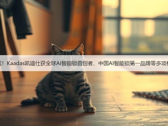 荣耀加冕!Kaadas凯迪仕获全球AI智能锁首创者、中国AI智能锁第一品牌等多项权威认证(图2) 荣耀加冕!Kaadas凯迪仕获全球AI智能锁首创者、中国AI智能锁第一品牌等多项权威认证(图2)