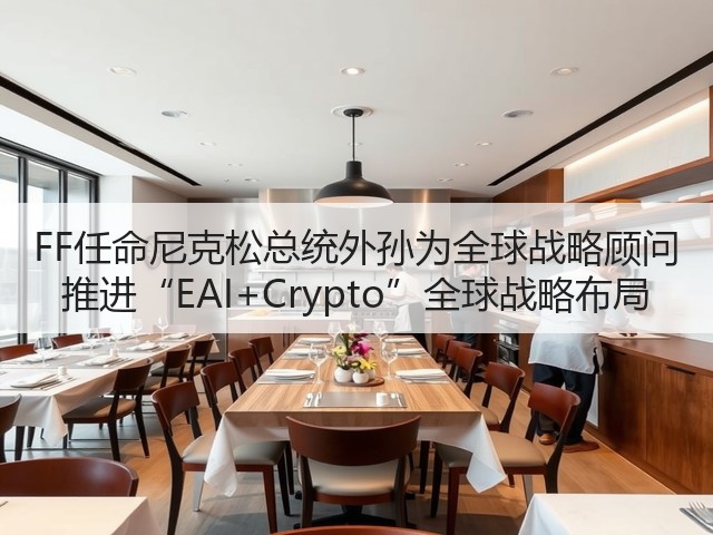 FF任命尼克松总统外孙为全球战略顾问 推进“EAI+Crypto”全球战略布局(图1)