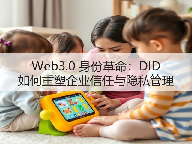 Web3.0 身份革命:DID 如何重塑企业信任与隐私管理(图3) Web3.0 身份革命:DID 如何重塑企业信任与隐私管理(图3)