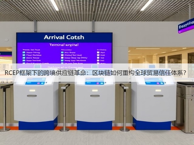 RCEP框架下的跨境供应链革命：区块链如何重构全球贸易信任体系？(图1)