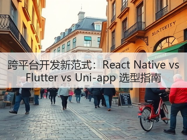 跨平台开发新范式:React Native vs Flutter vs Uni-app 选型指南(图2) 跨平台开发新范式:React Native vs Flutter vs Uni-app 选型指南(图2)