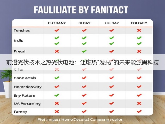 前沿光伏技术之热光伏电池：让废热发光的未来能源黑科技(图2)