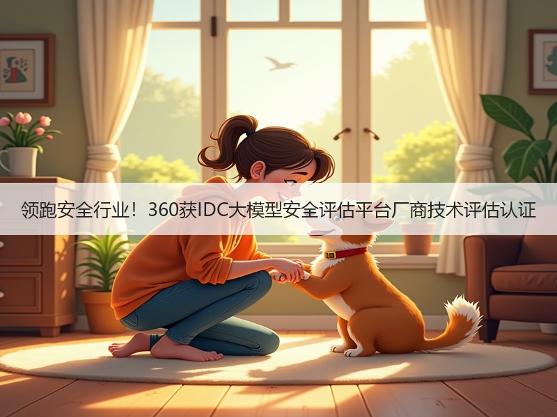 领跑安全行业！360获IDC大模型安全评估平台厂商技术评估认