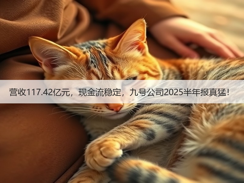 营收117.42亿元，现金流稳定，九号公司2025半年报真猛