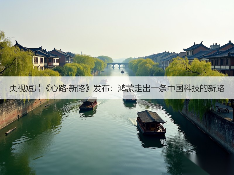 央视短片《心路·新路》发布：鸿蒙走出一条中国科技的新路
