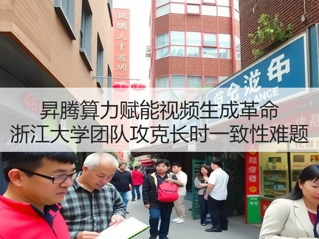 昇腾算力赋能视频生成革命 浙江大学团队攻克长时一致性难题(图1) 昇腾算力赋能视频生成革命 浙江大学团队攻克长时一致性难题(图1)