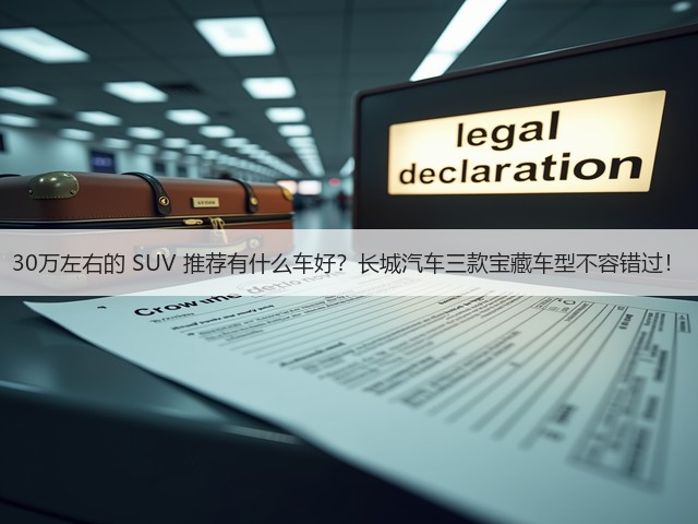 30万左右的 SUV 推荐有什么车好?长城汽车三款宝藏车型不容错过!(图2) 30万左右的 SUV 推荐有什么车好?长城汽车三款宝藏车型不容错过!(图2)