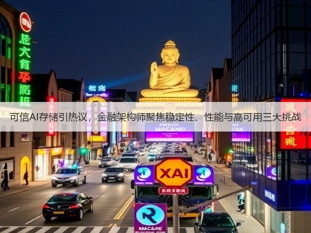 可信AI存储引热议，金融架构师聚焦稳定性、性能与高可用三大挑战(图2)