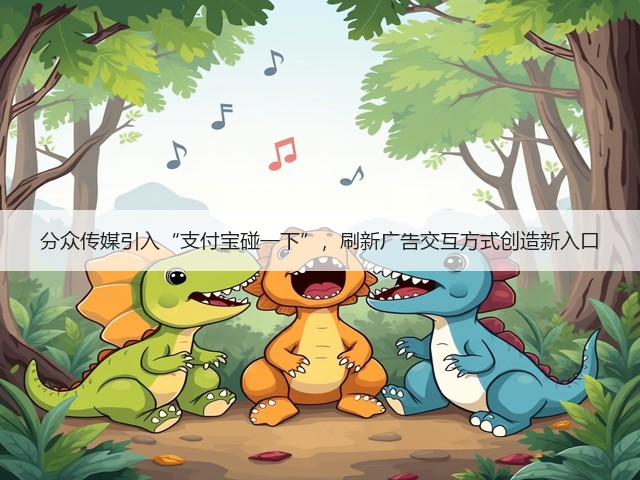 分众传媒引入“支付宝碰一下”，刷新广告交互方式创造新入口(图1)