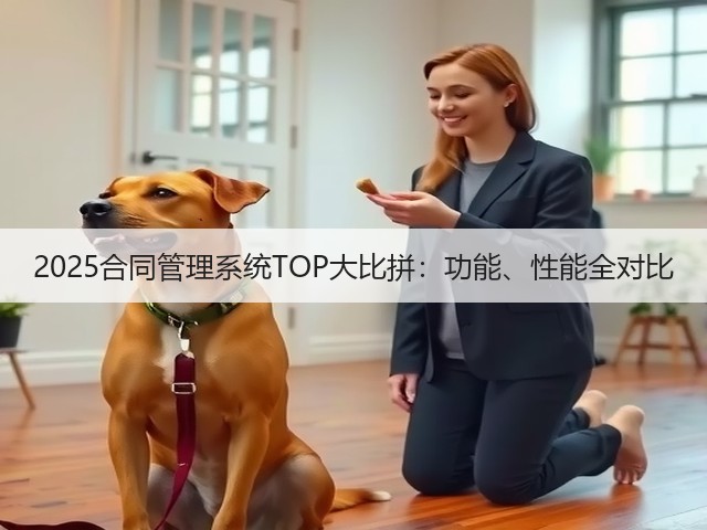 2025合同管理系统TOP大比拼：功能、性能全对比(图3)
