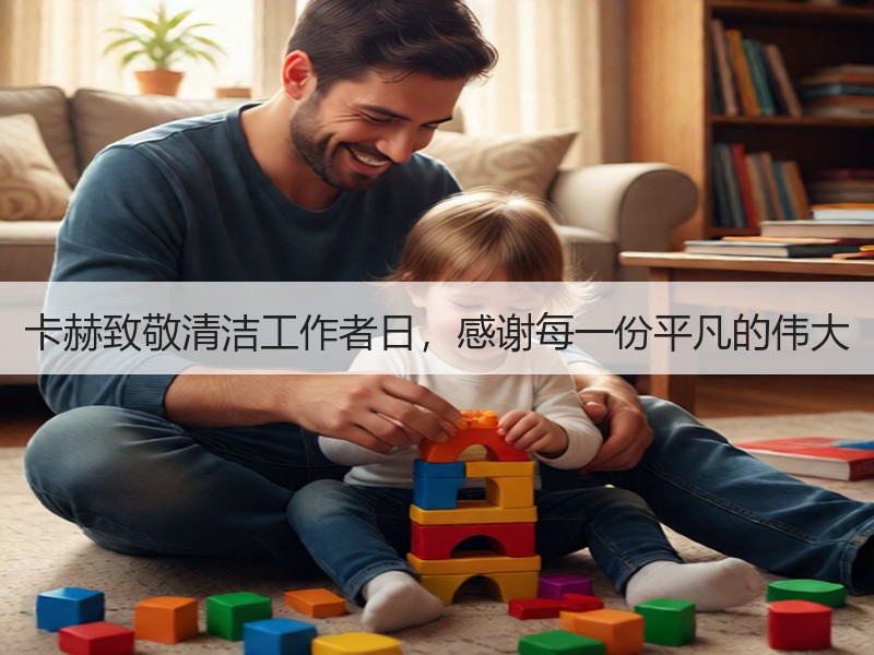 卡赫致敬清洁工作者日，感谢每一份平凡的伟大