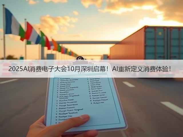 2025AI消费电子大会10月深圳启幕!AI重新定义消费体验!(图3) 2025AI消费电子大会10月深圳启幕!AI重新定义消费体验!(图3)