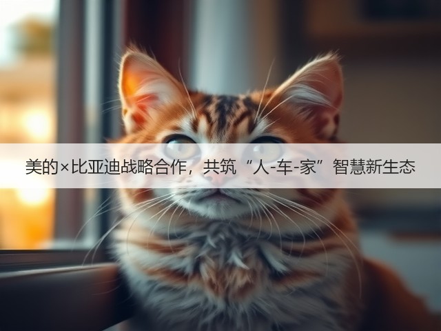 美的×比亚迪战略合作，共筑“人-车-家”智慧新生态(图3)