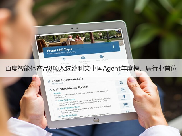 百度智能体产品8项入选沙利文中国Agent年度榜，居行业首位(图3)