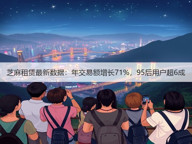 芝麻租赁最新数据:年交易额增长71%,95后用户超6成(图3) 芝麻租赁最新数据:年交易额增长71%,95后用户超6成(图3)