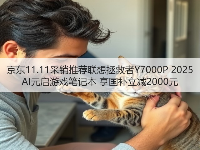 京东11.11采销推荐联想拯救者Y7000P 2025 AI元启游戏笔记本 享国补立减2000元(图2)