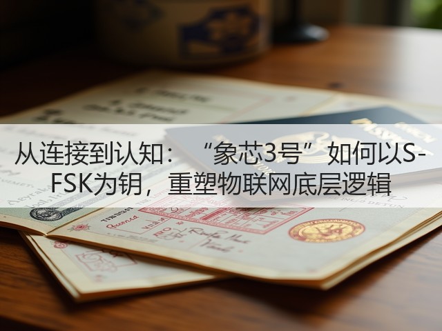 从连接到认知:“象芯3号”如何以S-FSK为钥,重塑物联网底层逻辑(图3) 从连接到认知:“象芯3号”如何以S-FSK为钥,重塑物联网底层逻辑(图3)