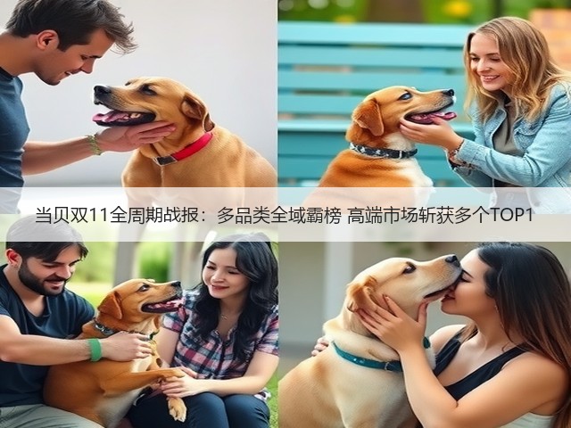 当贝双11全周期战报：多品类全域霸榜 高端市场斩获多个TOP1(图3)