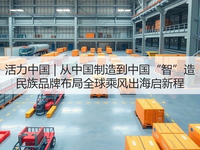 活力中国 | 从中国制造到中国“智”造 民族品牌布局全球乘风出海启新程(图2) 活力中国 | 从中国制造到中国“智”造 民族品牌布局全球乘风出海启新程(图2)