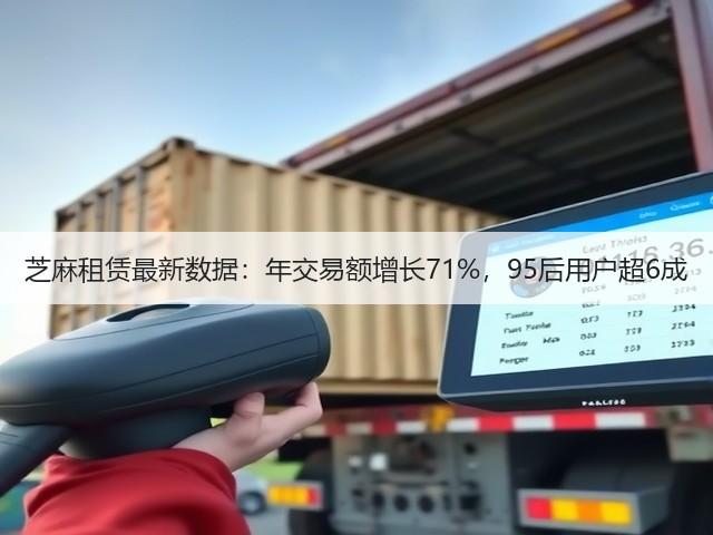 芝麻租赁最新数据:年交易额增长71%,95后用户超6成(图1) 芝麻租赁最新数据:年交易额增长71%,95后用户超6成(图1)