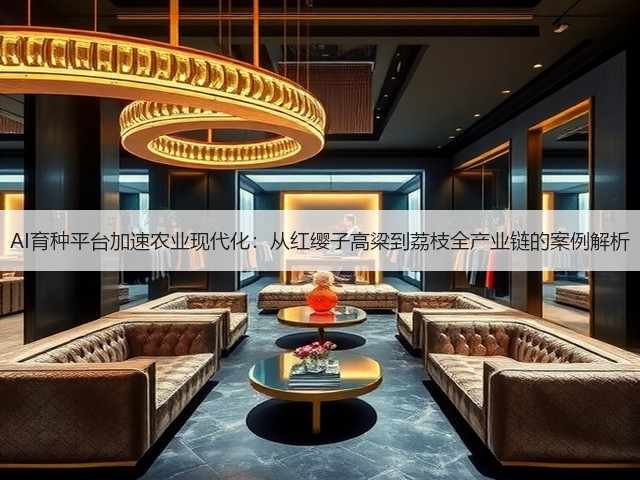 AI育种平台加速农业现代化：从红缨子高粱到荔枝全产业链的案例解析(图1)