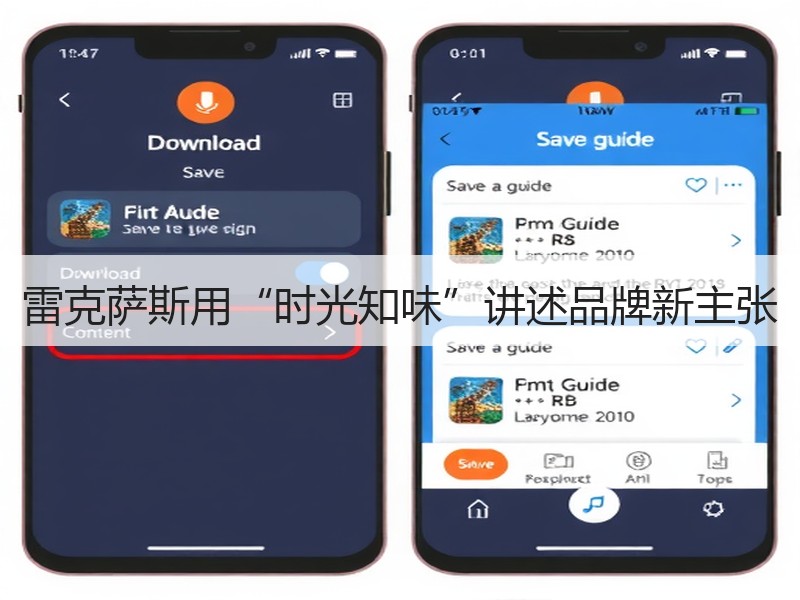 雷克萨斯用“时光知味”讲述品牌新主张
