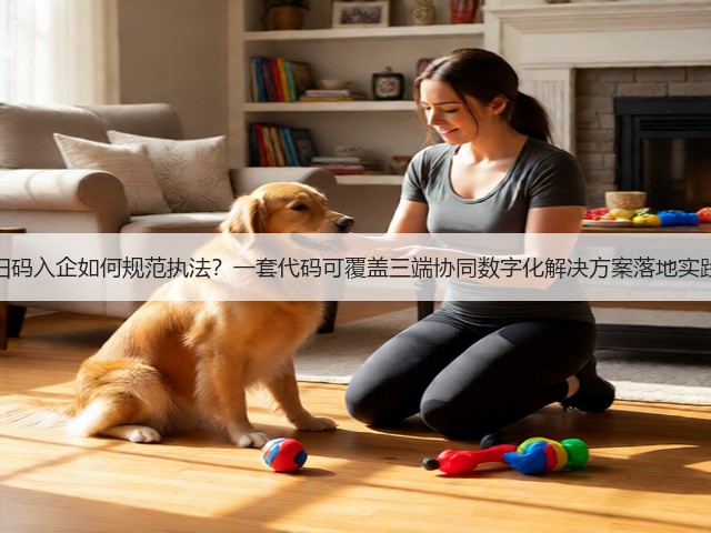 扫码入企如何规范执法？一套代码可覆盖三端协同数字化解决方案落地实践(图2)