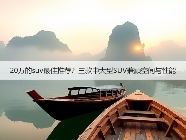 20万的suv最佳推荐?三款中大型SUV兼顾空间与性能(图1) 20万的suv最佳推荐?三款中大型SUV兼顾空间与性能(图1)