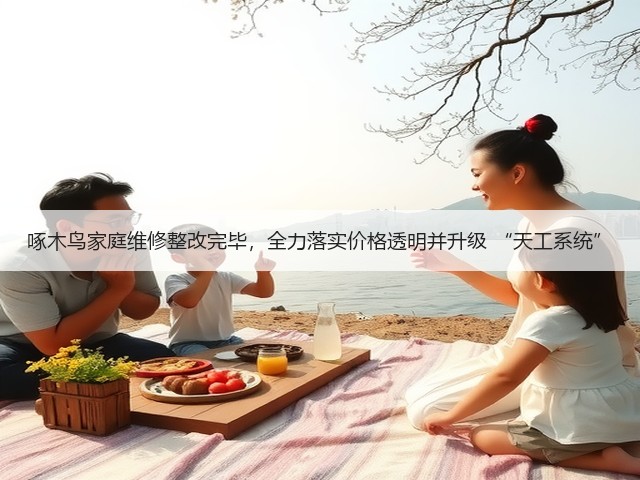 啄木鸟家庭维修整改完毕，全力落实价格透明并升级 “天工系统”(图2)