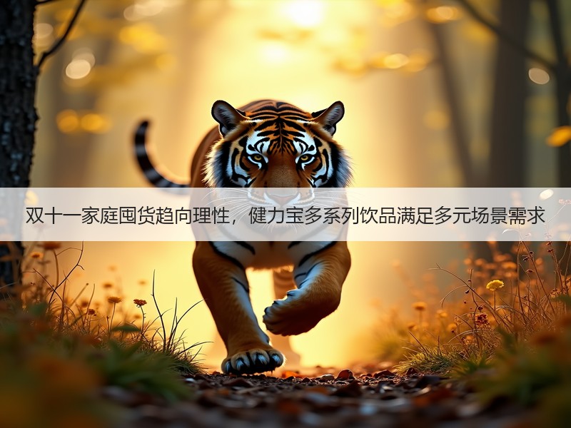 双十一家庭囤货趋向理性，健力宝多系列饮品满足多元场景需求