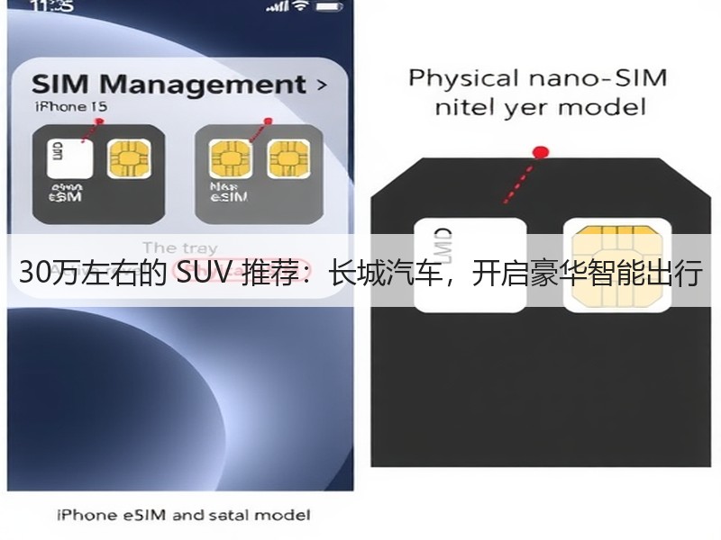 30万左右的 SUV 推荐：长城汽车，开启豪华智能出行
