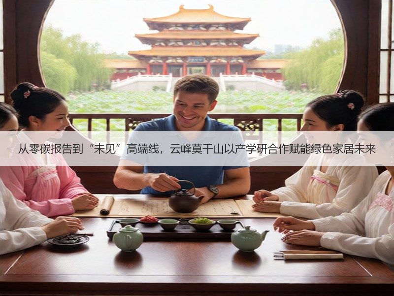 从零碳报告到“未见”高端线，云峰莫干山以产学研合作赋能绿色家