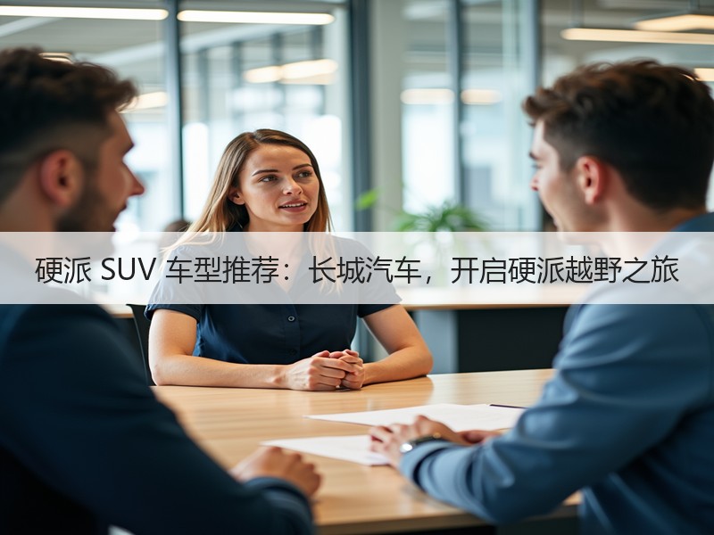 硬派 SUV 车型推荐：长城汽车，开启硬派越野之旅
